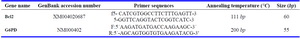 Table 4. Details of primers used for real time PCR quantitative analysis



F= Forward; PCR= Polymerase Chain Reaction; R= Reverse