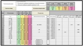 Figure 2. Excel table with quantitative HPV load
