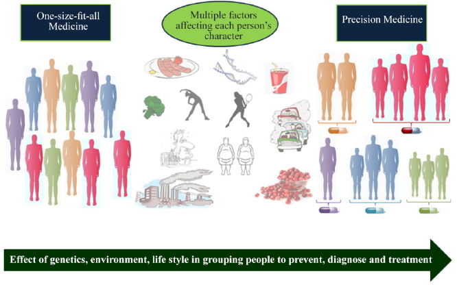 Figure 1. Comparison of differences in the biological characteristics of each individual and the differences in his classification