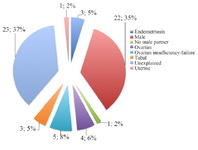 Figure 1. Primary Diagnosis of Infertility in the RIF Group
